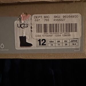UGG Classic Black Boots